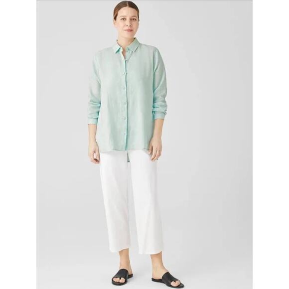 Women's Eileen Fisher Washable Stretch Crepe Cropped Pants size 3X Plus Size - Picture 7 of 7